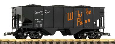 PIKO 38964 - G - Selbstentladewagen mit Kohleladung, WP&YR
